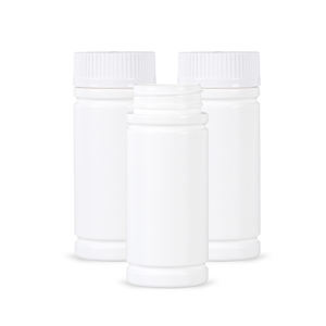 Tarro de HDPE blanco personalizable 140Ml CRC Tapa a prueba de niños 38mm Confiable por fábricas certificadas GMP Calidad de exportación - Product Image 2