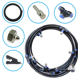 Ensemble d'irrigation par pulvérisation à insertion rapide pour tuyau d'arrosage automatique de 6mm Pulvérisateurs du système de refroidissement du <span class=keywords><strong>toit</strong></span> - Product Image 2