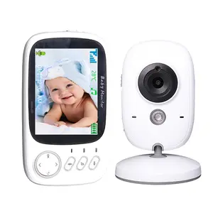 VB603 Video Baby Monitor 2.4G Sem Fio Com 3,2 Polegadas LCD 2 Way Áudio Talk Night Vision Vigilância Câmera de Segurança Babysitter