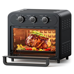 High Quality 14.8L Stainless Steel Modern Multifunctional Air Fryer Oven 9-in-1 <b>Toaster</b> Oven Rotisserie Shaft 6 Accessories - Product Image 1