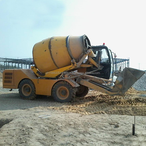 Mezclador diésel éxito de ventas mezclador de camión de hormigón móvil autocargable 3500L con sistema de control automático completo - Product Image 2