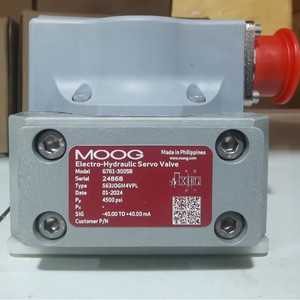   วาล์วเซอร์โวไฮดรอลิกไฟฟ้า G761-3005B เหล็กกล้าคาร์บอนแบบเกลียวตรงผ่าน - Product Image 3