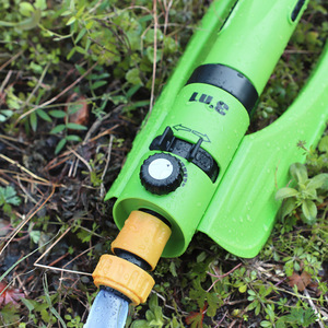 DareFish Arroseur oscillant automatique 3-en-1 avec pistolet de pulvérisation, conception à 15 trous, en plastiques techniques <span class=keywords><strong>pour</strong></span> usage domestique et espaces verts publics - Product Image 2