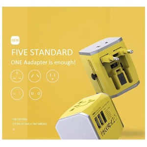 2025 Hot Wholesale Edelstahl 4A Wand-Schnell <span class=keywords><strong>adapter</strong></span> mit 2 USB EU AUS UK US-Stecker <span class=keywords><strong>Universal</strong></span> Internat ional Travel 2 Steckdosen - Product Image 4