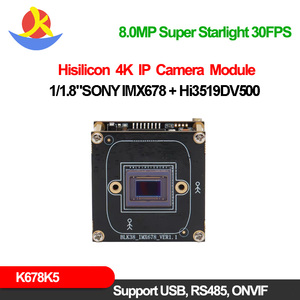 Mini caméra 8MP CMOS <span class=keywords><strong>Super</strong></span> Starlight, module de caméra IP <span class=keywords><strong>Sony</strong></span> IMX678 HiSilicon Hi3519DV500, vision nocturne, RS485 USB, vidéo 30FPS - Product Image 2