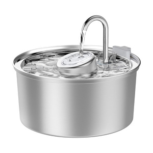 Thép không gỉ Pet đài phun nước tự động tự điền bát cho ăn hàng ngày - Product Image 2