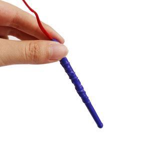 Varita mágica de plástico morado, palo de prueba de inteligencia para jóvenes, accesorio de magia de primer plano, juguete para niños - Product Image 2