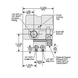 Vanne de régulation chinoise avec positionneur de vanne Fisher DVC6200 et transducteur antidéflagrant Fairchild TXI7800, amplificateur de volume - Product Image 4