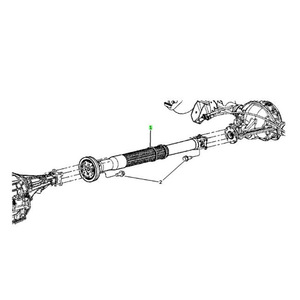 เพลาขับหลังรถจี๊ป คอมมานเดอร์ แกรนด์เชอโรกี รุ่น 52105760AF อะไหล่แท้ทดแทน - Product Image 3