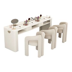 Tavolo <span class=keywords><strong>per</strong></span> Manicure Moderno, Durevole ed Ecologico, Rosa, con Armadietto e Sgabello in Metallo, Ampio Spazio di Stoccaggio <span class=keywords><strong>per</strong></span> <span class=keywords><strong>Salone</strong></span> di Bellezza - Product Image 2