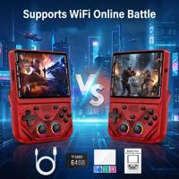 Consola de Juegos Retro Portátil RG43V Pro, Pantalla IPS de 4.3 Pulgadas, Sistema Dual con CPU RK3562, +22000 Juegos, Compatible con Red WiFi