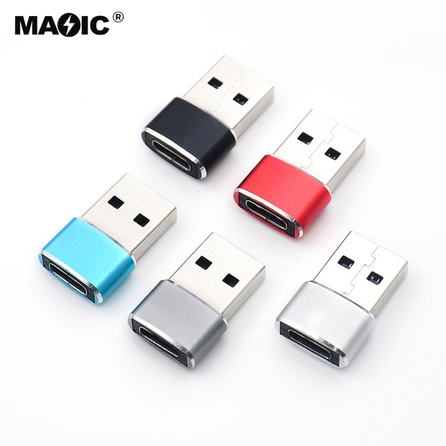 Wholesale USB to USB C Adapter Type C Female to USB Male Converter for Charging and Data Transfer