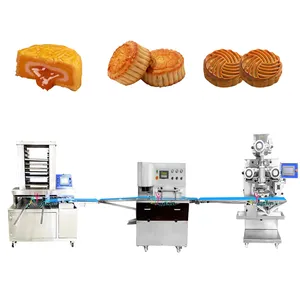 BNT-208A Automatic Equipment Production Line Press Mooncake Moon Cake Maamoul Making Machine