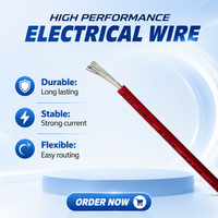 Fil électrique en cuivre isolé PVC UL1015 14AWG 16AWG 18AWG VW-1 105 degrés 600V
