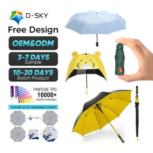 Ombrello per attività artistica per bambini 6k Design automatico dritto trasparente dipingilo da te animali della foresta che disegnano modello regalo - Product Image 5