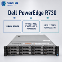Infrastructure cloud évolutrice pour applications d'entreprise, serveur rack Dell PowerEdge R730 2U d'occasion avec processeur Intel Xeon E5-2600 V4 22 cœurs