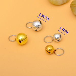 Metal Pet Collar <b>Bell</b> Colorful Multiple Sizes Spring Ring Design for Cats <b>Dogs</b> Holiday Accessories - Product Image 3