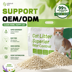 Litière pour chat <span class=keywords><strong>de</strong></span> haute qualité, sans poussière, à forte absorption, désodorisante longue durée, litière pour chat au tofu pour les grossistes en animaux <span class=keywords><strong>de</strong></span> compagnie - Product Image 1