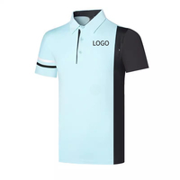 Chemise de golf personnalisée pour homme, légère, anti-UV, respirante, à séchage rapide, anti-transpiration, pour le travail et les loisirs