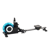 Máquina de Remo Individual Plegable JY con Resistencia al Agua, Sonido y Luces LED, para Entrenamiento Aeróbico, Uso en Interiores, Hogar, Gimnasio o Comercial