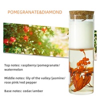 Private Label Handmade Gel Wax Ewige Blume Duft kerze Botanische Kerzen Kork deckel für Home Decor Hochzeits geschenke Feiertage
