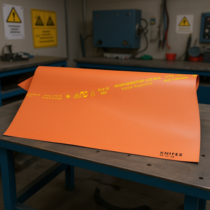 Couverture en caoutchouc Knipex A-KX 50-15 1000V, classe isolante 0, catégorie A+Z, fabriqué en Allemagne - Product Image 2