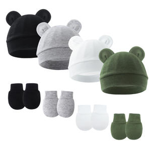 Ensemble de gants mitaines pour bébé 100% coton doux, anti-rayures, essentiels pour nouveau-né (0-12 <span class=keywords><strong>mois</strong></span>) - Product Image 2
