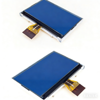 شاشة YSD مقاس 2.8 بوصة طراز COG12864-5-2 سوداء اللون، شاشة LCD كريستال سائل 3.3 فولت، وحدة عرض نقطية للاستخدام الصناعي، مقاس 60.77×32.94 ملم
