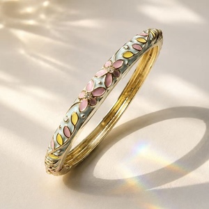 Factory Wholesale New Chinese Retro Palace Style Dripping Oil Bracelet Fashionable and <b>Personal</b> Ancient Style Bracelet Hand - Product Image 3