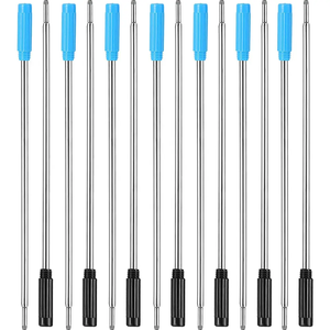 Lage Moq Bal Punt Navulling Zwart Blauw Inkt Metalen Vervangbare Pen Navulling Balpen Voor Voorraad - Product Image 5