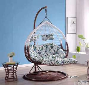 <span class=keywords><strong>Chaise</strong></span> <span class=keywords><strong>suspendue</strong></span> œuf en rotin au design moderne, simple ou double place, pour hôtel, <span class=keywords><strong>avec</strong></span> pédale – Nouvelle collection tendance - Product Image 2