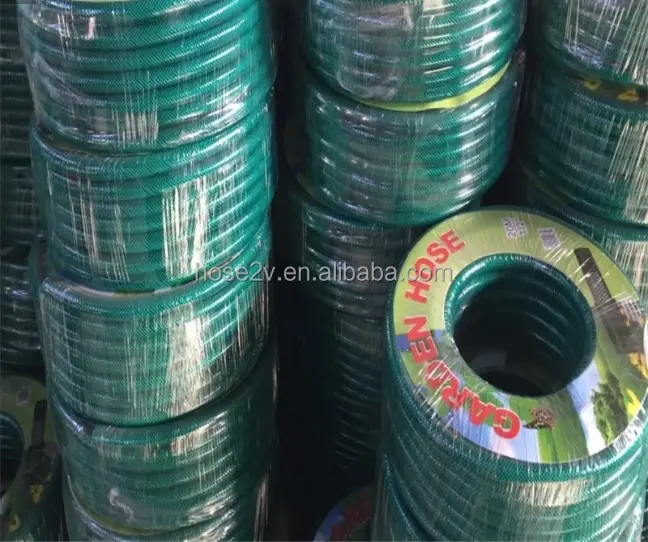 Manguera de PVC de descarga de agua de plástico para uso en jardín