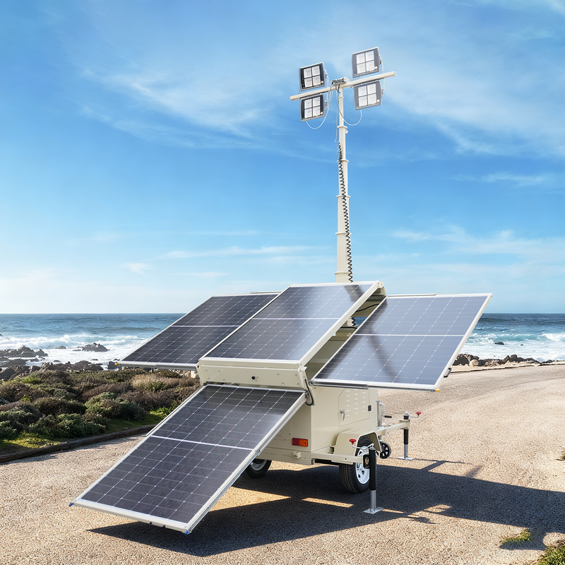 Adjustable and Movable Solar LED Lighthouse