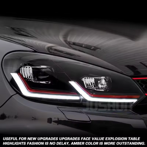 ไฟหน้า LED AURON สำหรับรถ VW Golf 6 ปี 2009-2013 แสงต่ำ ใหม่ 12V 36W 6000 lm 6000K ใช้ได้กับรถทั่วไป รับประกัน 6 เดือน ชุดติดตั้ง/อัพเกรดไฟ - Product Image 3