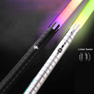 <span class=keywords><strong>Sabre</strong></span> <span class=keywords><strong>Laser</strong></span> à Balançoire en Métal, Jouets de Force de Duel, Balançoire Lisse, Led RGB, Épée Lumineuse pour Fête, Cosplay - Product Image 4