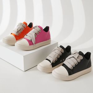 Zapatos para Mujer, Nueva Llegada, de Cuero, Modernos, con Cordones Gruesos, Zapatillas de Moda para Mujer - Product Image 5