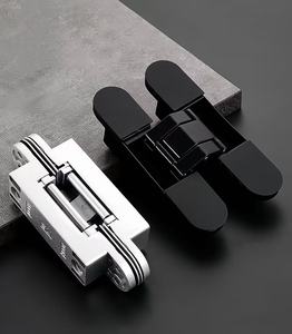 Ba chiều điều chỉnh bản lề bên trong và bên ngoài mở ẩn vô hình cửa gấp cửa chéo bản lề - Product Image 1