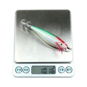 Lichtgevende 10G/10Cm Aas Garnalen Inktvis Haak Plastic Garnalenbodem Vissen Kunstmatig Hard Aas Voor Karper En Snoek Zoetwatervis - Product Image 5