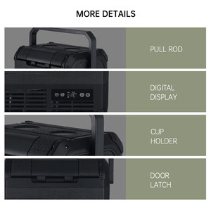 12v Car Portable Fridge Freezer Refrigerator Camping Solar OEM ODM <b>Mini</b> Car Refrigerator <b>Mini</b> Fridge - Product Image 6