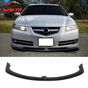 Compatible con Acura TL 07-08 Base CS, alerón delantero estilo CS, divisor de parachoques sin pintar, PU de alta calidad, accesorio exterior - Product Image 1
