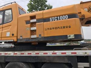 Grue sur camion Sany d'occasion de 100 tonnes, durable pour les travaux de levage lourd - Product Image 6