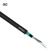Full Gel Filled Waterproof GYTA Fiber Cable Underground Duct FTTH Stable Signal Transmission Optical Fiber Cable