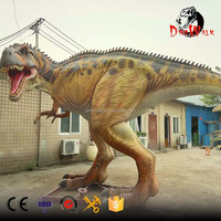 Robot Jurassic eğlence parkı büyük Animatronic yüksek simülasyon dinozor modeli