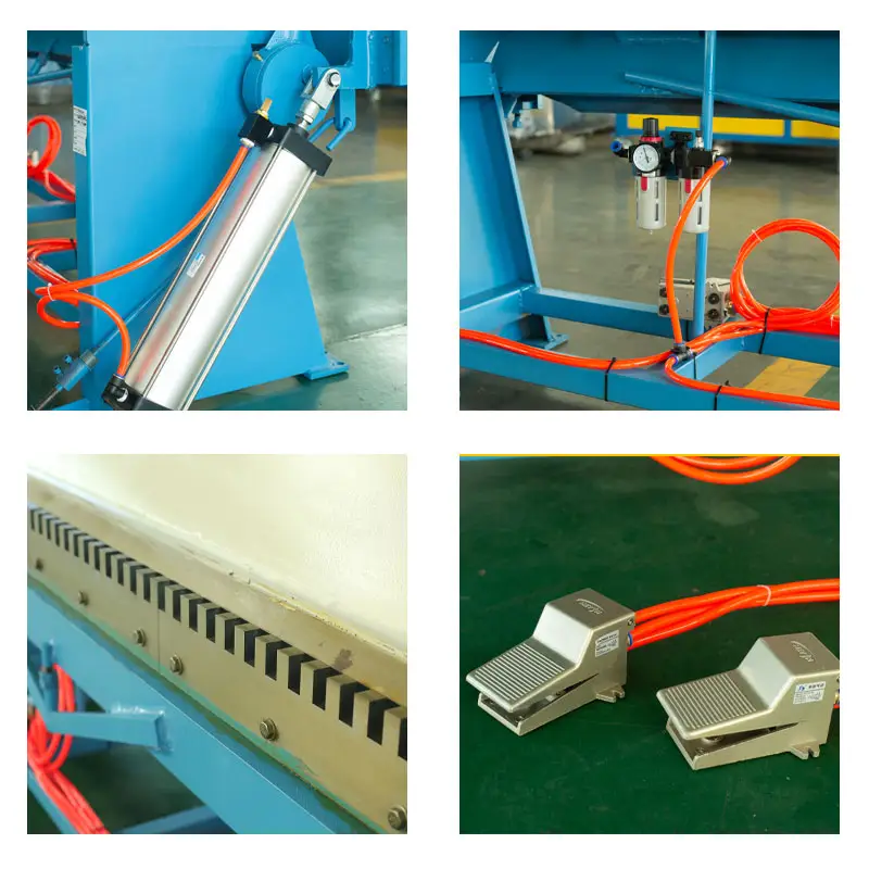 2*2500 мм TDF пневматический тип металлический лист складной станок