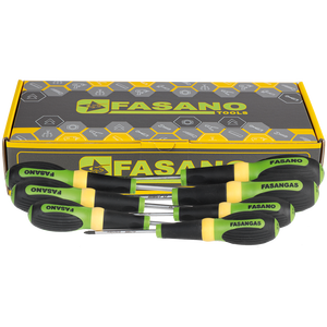 Juego de Destornilladores Fasano Tools de 7 Piezas, Kit Profesional para Reparación de Automóviles - Product Image 1