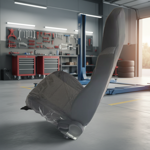 Asiento Ergonómico de Conductor con Suspensión Neumática para Camiones, Asiento Individual de Piel de PU para Trabajo Pesado, Modelo Z68001000LE010 - Product Image 2