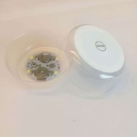 Sous-verre en silicone à détection de gravité avec lumière LED au fond du verre, logo personnalisé, 7 couleurs, fonction de télécommande, adapté aux bars
