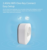 Tuya detektor Sensor PIR cerdas, Remote Control Wifi dengan deteksi gerakan terbuat dari bahan ABS tahan lama