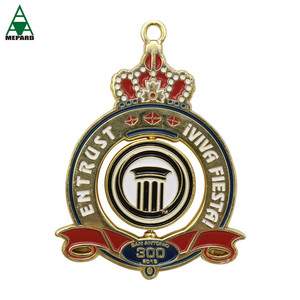 Nuevo Diseño Personalizado de Medalla de Oro del Club de Esposas de Fort Sam Houston - Product Image 6