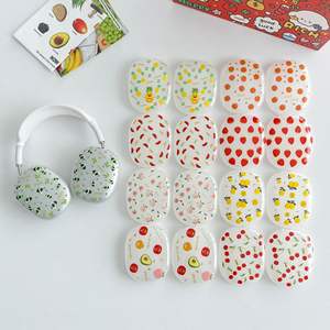 Étui de protection transparent multi-design en TPU anti-rayures pour écouteurs Apple Airpod <span class=keywords><strong>Max</strong></span> - Product Image 2